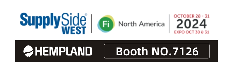 Join Us at Supplyside West: Explore Our Range of Premium Organic Hemp Products!