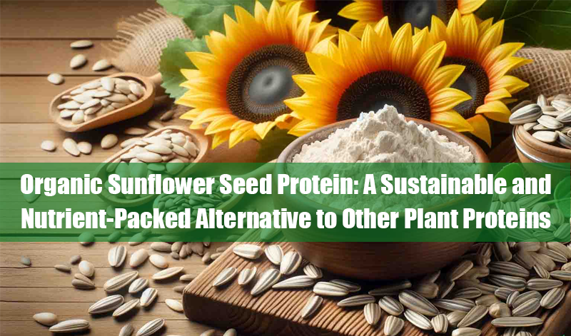 Organic Sunflower Seed Protein: A Sustainable and Nutrient-Packed Alternative to Other Plant Proteins